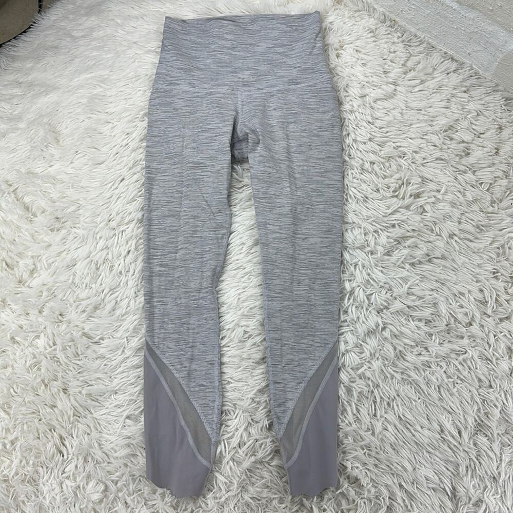 Lululemon Wunder Under Crop *Scallop 23" Wee Are From Space